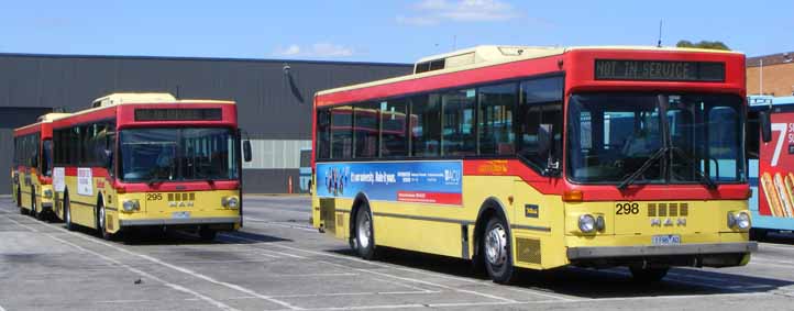 National Bus MAN SL200 Ansair 295 & 298